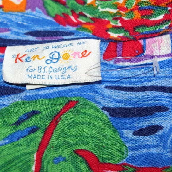 Art to Wear by: Ken Done for B.J. Design. Tropical Pattern Set. - Picture 10 of 10